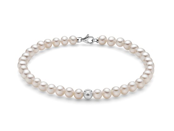 Bracciale Miluna Donna BRACC. PERLE BOULE E FANTASIA in Perle Perla PBR3368 - PBR3368